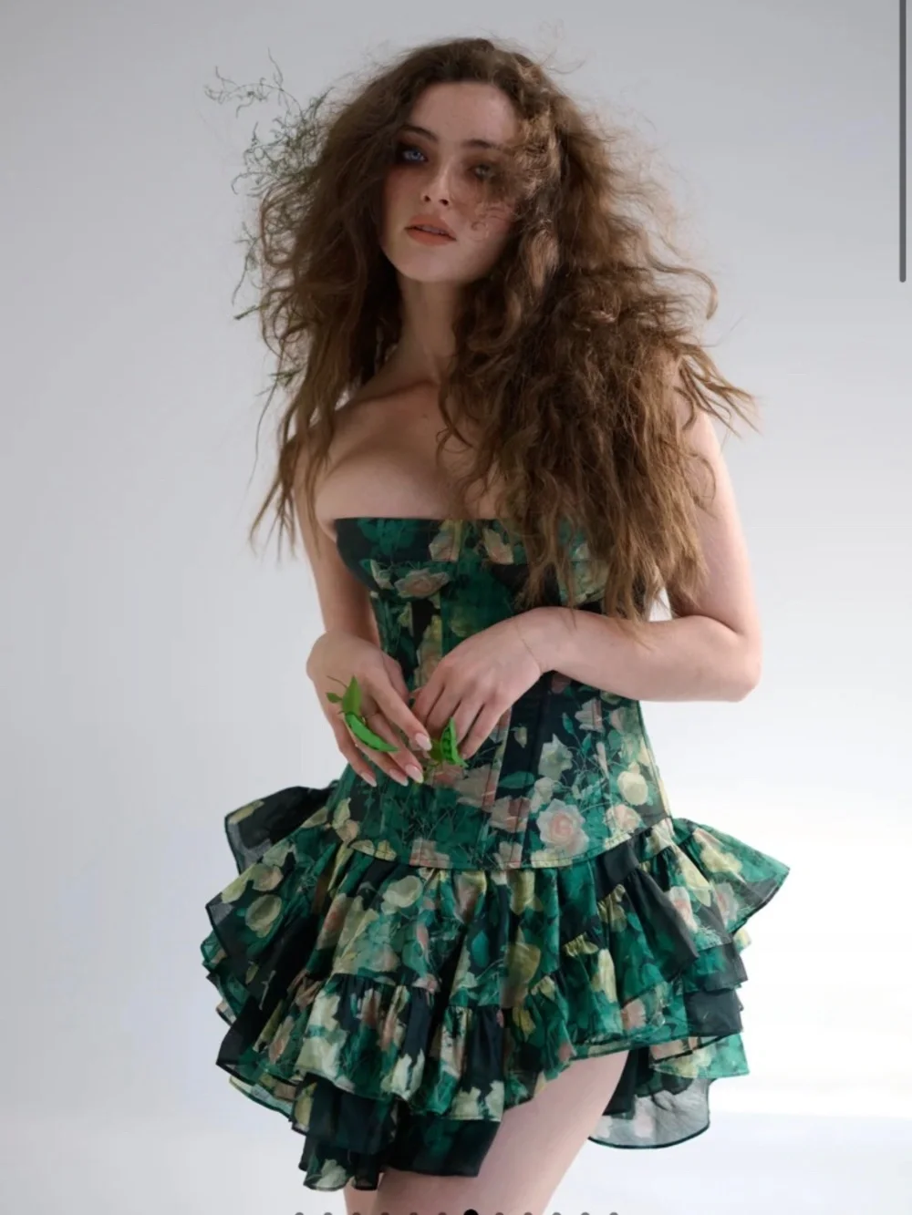 NWOT XS Selkie silk enchantment mini skirt - Picture 6 of 9